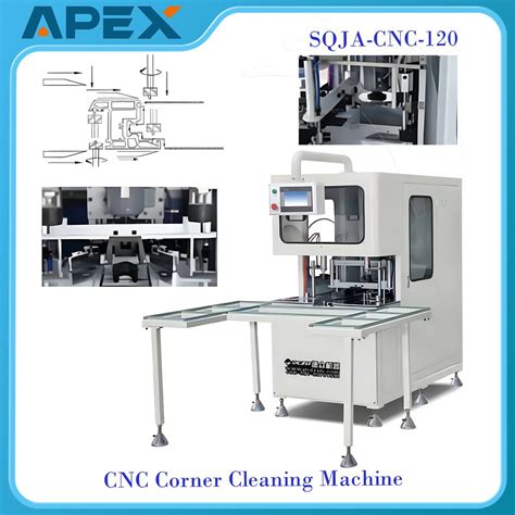 Pvc Profile Welding Slag Cleaning Machine Cnc Upvc Profile Corner