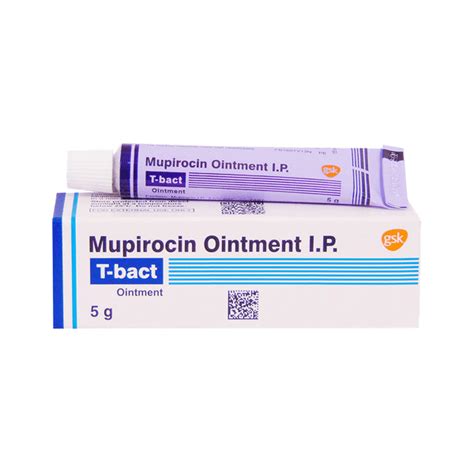 T Bact Mupirocin Ointment for Bacterial Infections