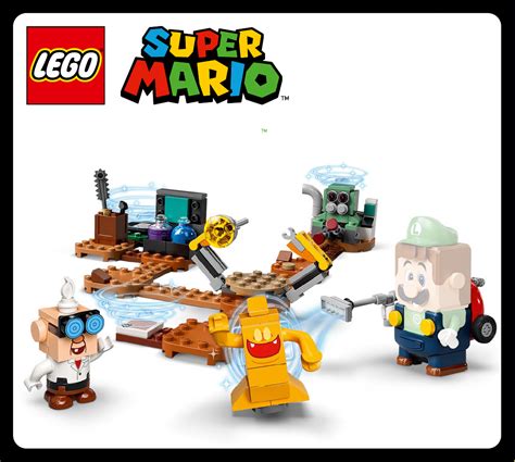 Manual Lego Set 71397 Super Mario Luigis Mansion Lab And Poltergust