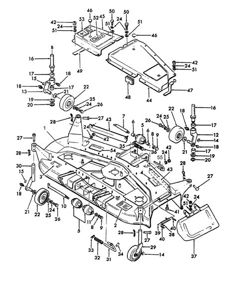 Ford Lawn Mower Deck Parts