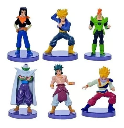 Dragon Ball Z Kai Gt Super Colección X6 Figuras En Base en venta en