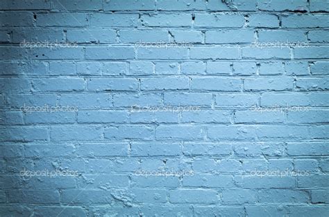 Blue Brick Wall Background — Stock Photo © Sergt #50260577