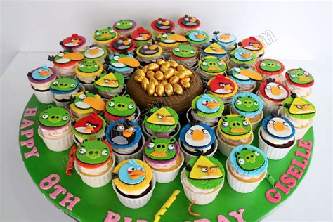 Angry Birds Cupcakes