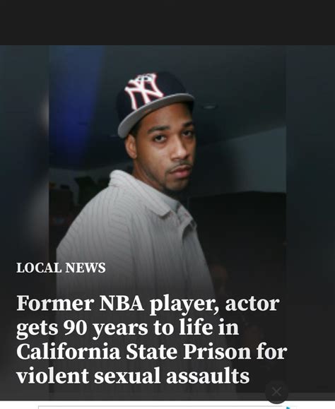 Former Nba Player Gets 90 Years In Prison