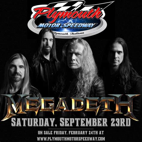 Megadeth Concert - Plymouth Motor Speedway