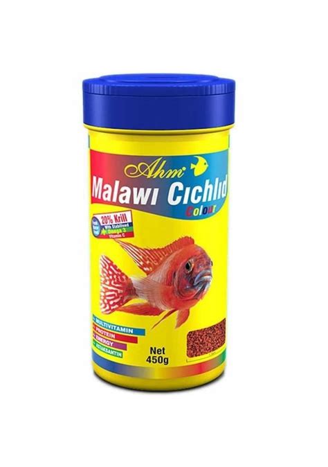 Ahm Malawi Cichlid Granulat Colour Balık Yemi 100 ML Fiyatları ve