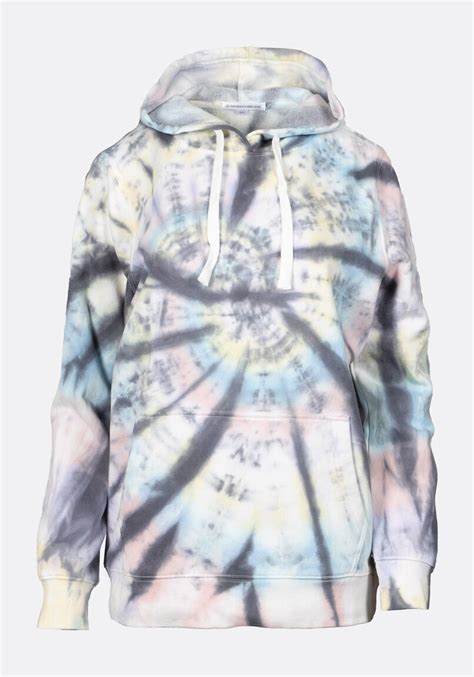 Women's Pastel Tie Dye Hoodie