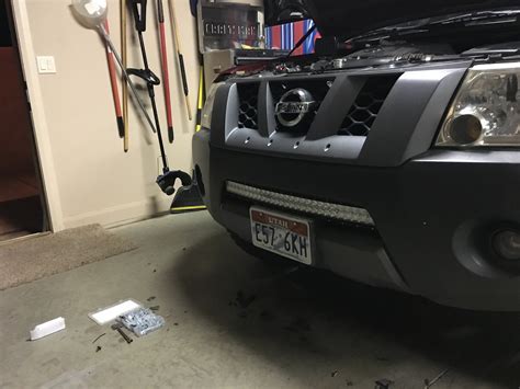 Lightbar Behind The Front Grille Second Generation Nissan Xterra Forums