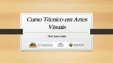 Curso Técnico em Artes Visuais pdf