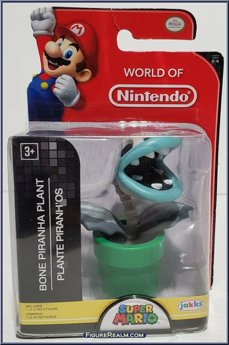 Bone Piranha Plant World Of Nintendo Series 2 4 Jakks Pacific