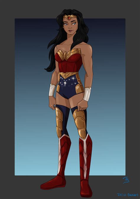 Sebachemu Art — Wonder Woman Costume Tribute