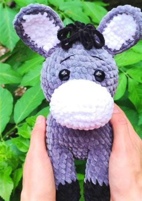 Amigurumi Donkey Pattern Crochet Donkey Pattern English - Etsy