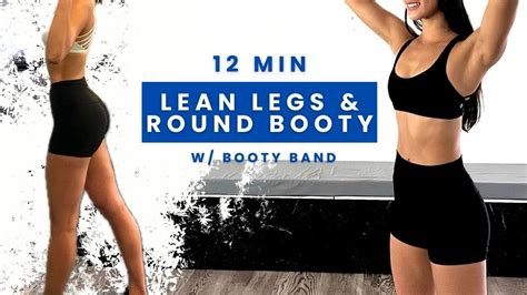 12 Min Lean Legs And Round Booty Grow Your Booty Not Your Thighs