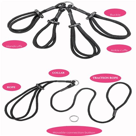 Sex Cotton Bondage Restraint Rope Slave Roleplay Toys For Couples Adult