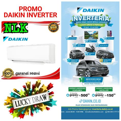 Jual Ac Daikin Pk Daikin Ftkc Smile Inverter Stkc Pk