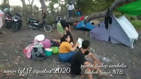 Keseruan Camping Bersama Pemuda PERATOH MASBAGEK Lombok Timur YouTube