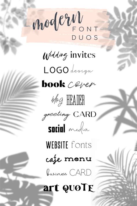 10 Modern Font Duos | The Font Bundles Blog