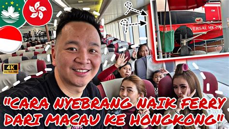 CARA NYEBRANG NAIK FERRY MACAU KE HONGKONG YEY JALAN2 DI HONGKONG