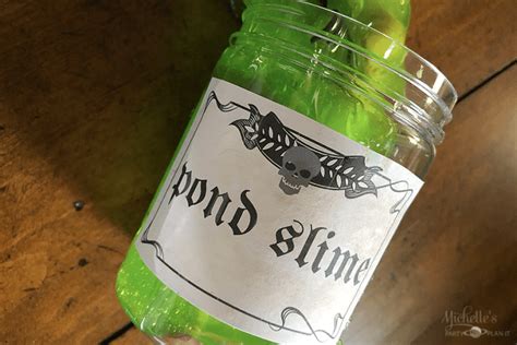 Harry Potter Inspired Pond Slime Recipe Michelle S Party Plan It