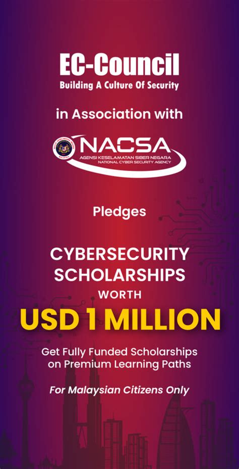 EC-Council Cybersecurity Scholarship Worth one Million in Malaysia