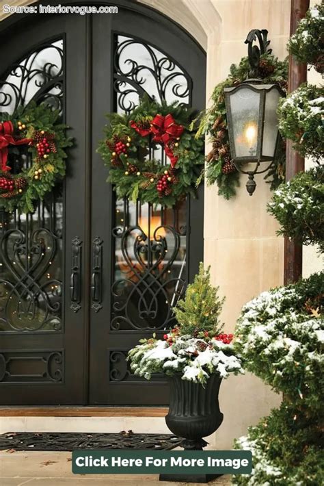 Top 50 Outside Front Door Entrance Decorating Ideas