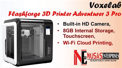 Flashforge 3d Printer Adventurer 3 Pro Best 3d Printer With Auto Leveling Glass Hot Bed