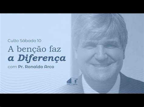 Culto Adventista Ao Vivo A B N O Faz A Diferen A Pr Ronaldo