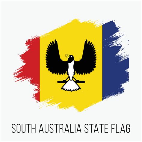 Grunge South Australia Vector Flag Design Template 23621207 Vector Art ...