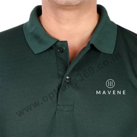 Unisex Dark Green Dri Fit Polo Tshirt Solid At Rs 110 Piece In New