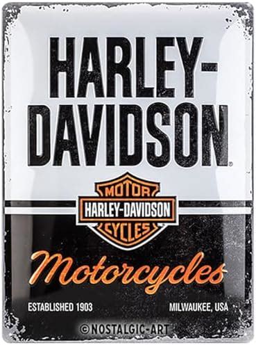 Nostalgic Art Plaque Vintage Harley Davidson Favourite Ride Id E De