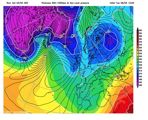 UK snow forecast: Britain set for TWELVE inches of snow as temperatures ...