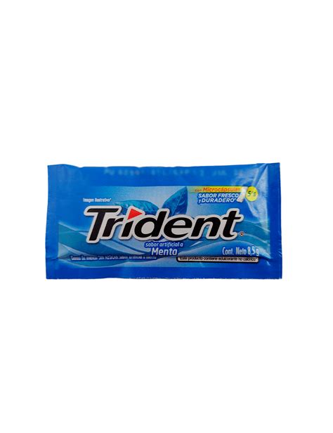 Chicles Trident Menta 5 Und 85gr