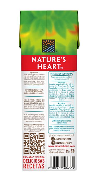 Almendra Keto 946 Ml Natures Heart México