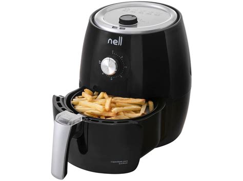 Fritadeira Elétrica Sem Óleo Air Fryer Oster OFRT400 4L Preta