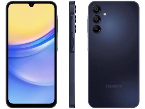 Smartphone Samsung Galaxy A15 6 5 128GB Azul Escuro 5G 4GB RAM Câm