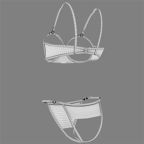 Sexy Lingerie SS28 3D Model By RumenD