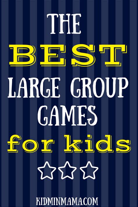 The BEST Large Group Games