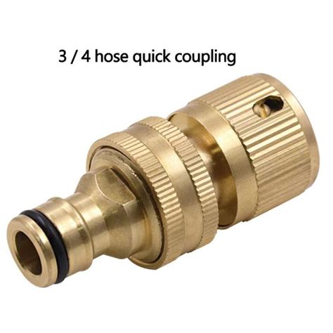 Brass Garden Hose Quick Connect Fittings Inch Quick Connector