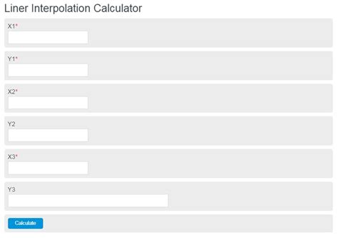 Interpolation Calculator - Calculator Academy - Linear Interpolation