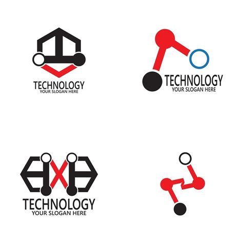 Business technology logo design vector template 2997788 Vector Art at ...