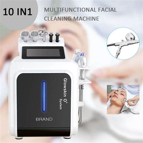 10 In 1 Hydra Dermabrasion Facial Machine With Oxygen Jet Peel And