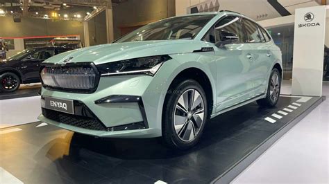 Skoda Enyaq IV Electric SUV Makes India Debut Ahead Of Launch