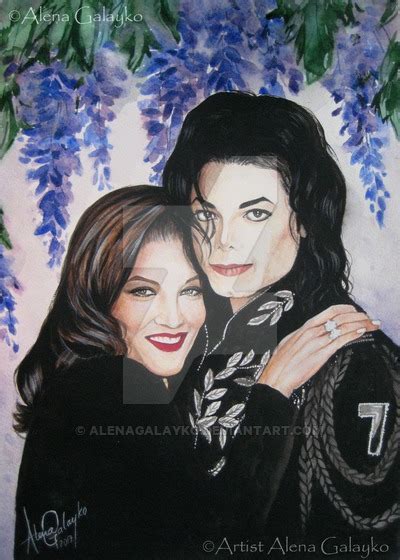 Lisa Marie And Michael Jackson Lisa Marie Presley Fan Art