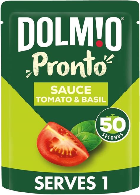 Dolmio Tomato And Basil Pouch Pasta Sauce G Amazon Co Uk Grocery