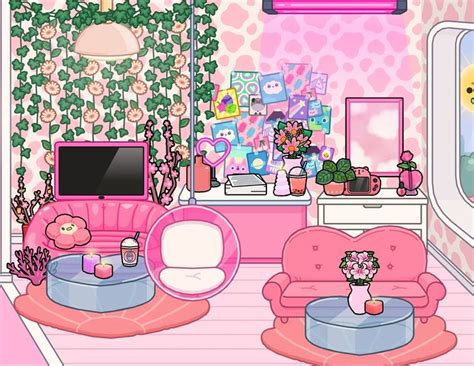 Toca Boca Pink Living Room 🦄