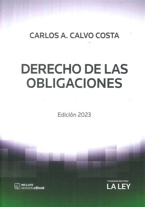 Derecho De Las Obligaciones Ediciones Técnicas Paraguayas