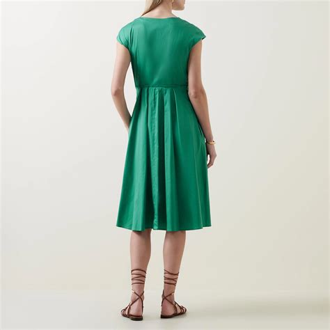 Weekend Max Mara Vertice Cap Sleeve Midi Dress