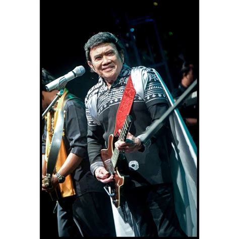 Not Widely Known, This is a Portrait of Rhoma Irama, the King of ...