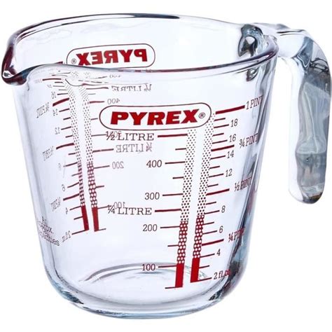 Pyrex Classic Broc Mesureur En Verre L Cdiscount Maison