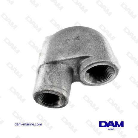 EXHAUST ELBOW YANMAR CAST IRON 1 2 3 CYL DAM Marine